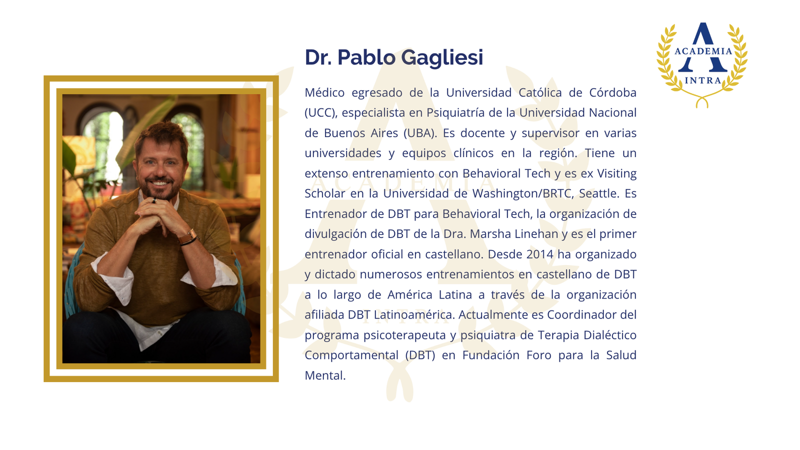 Dr. Pablo Gagliesi